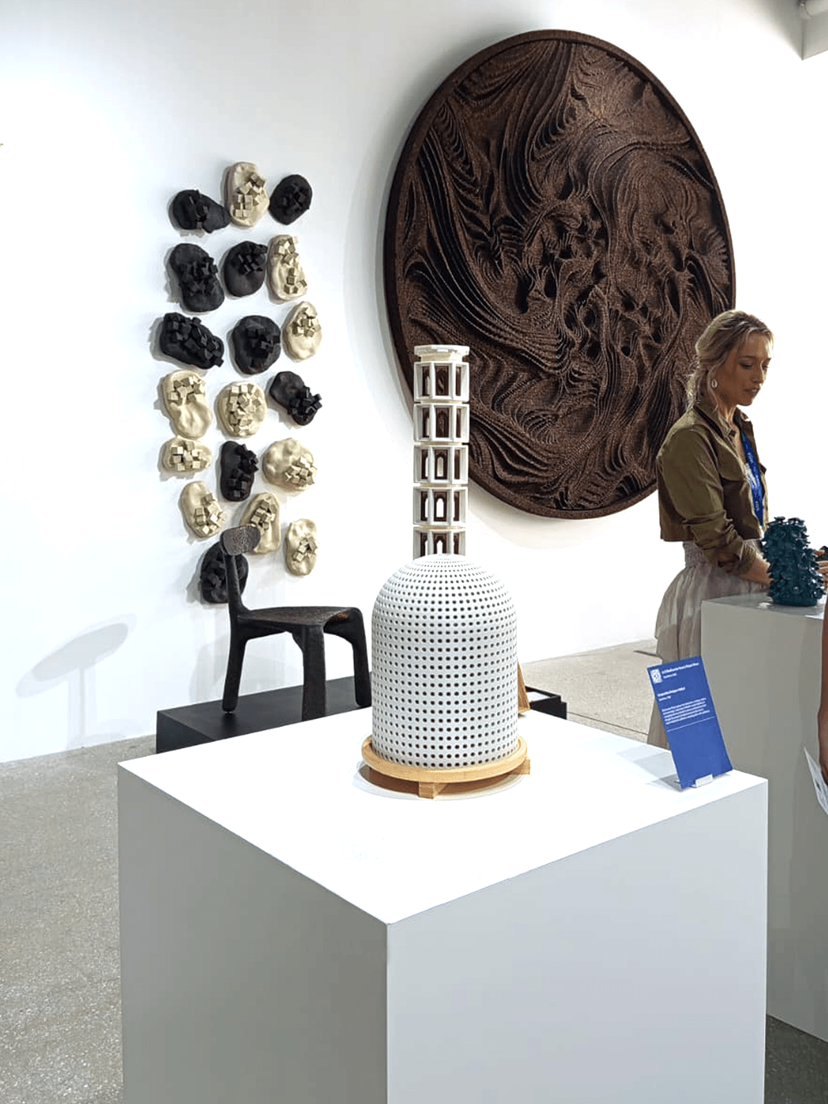 Installazione Biodiversity Dome di CODE0039 alla Dubai Design Week 2025